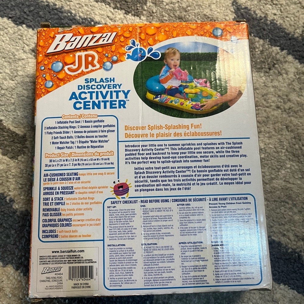 Jr. Splash Discovery Activity Center - Colorful Water Play Toy - Picture 2 of 3